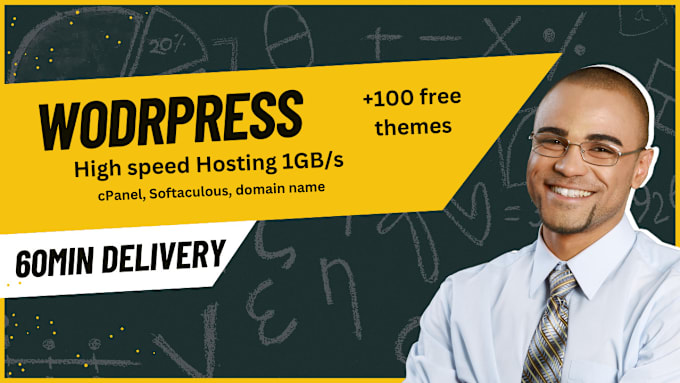 Gig Preview - Provide you high speed wordpress cpanel hosting