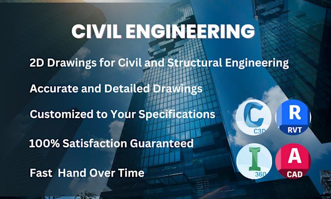 Bestseller - produce 2d drawings for civil and structural engineering projects