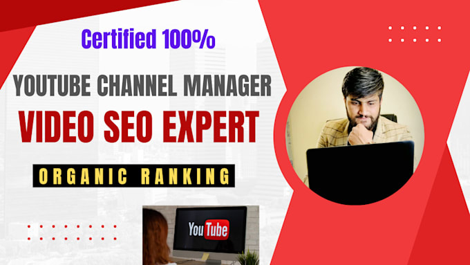 Gig Preview - Do expert youtube video SEO and channel growth manager