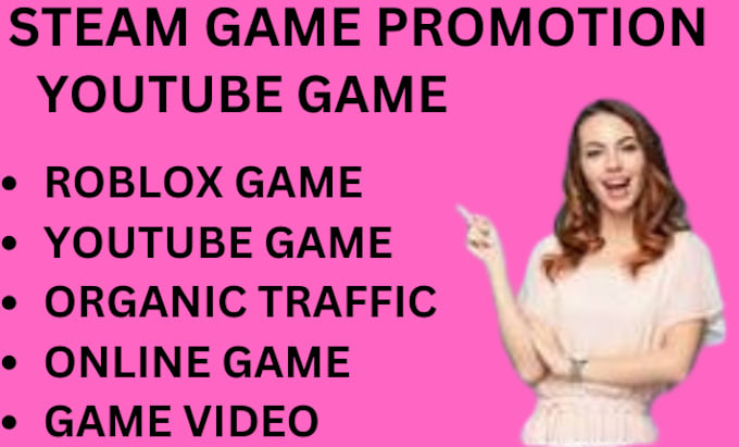 Gig Preview - Raise your steam game wishlist,steam game promotion,steam game marketing