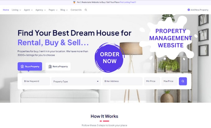 Bestseller - property management website property website property management website