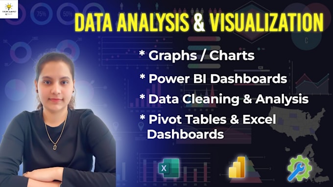 Gig Preview - Create excel trackers, spreadsheets along with data analysis