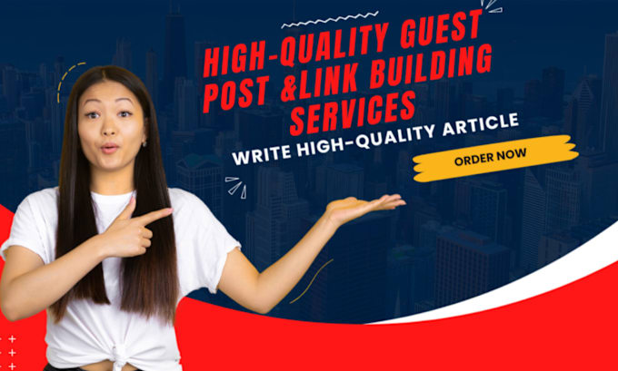 Gig Preview - Boost your website with high quality guest posting