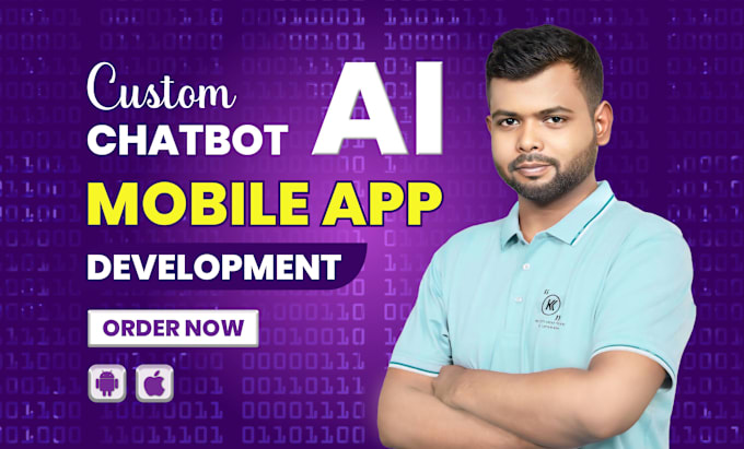 Gig Preview - Develop ai chatgpt mobile app or website ai saas app ai chatbot ai software