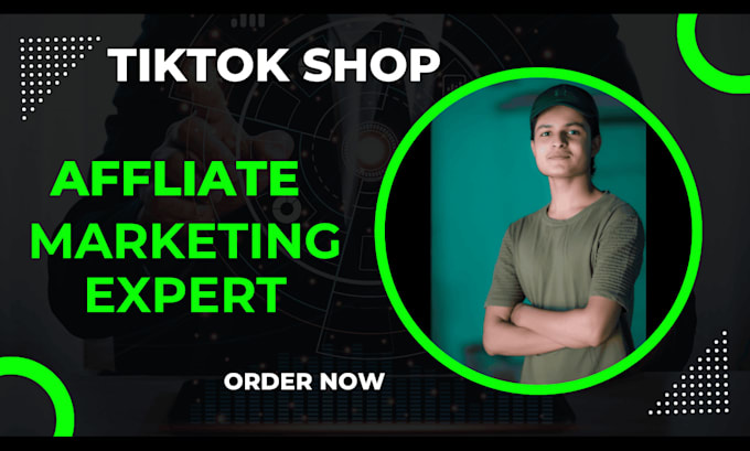 Gig Preview - Assist you in tiktok shop affiliate marketing