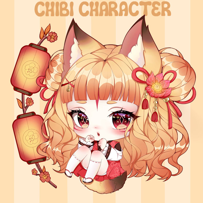 Gig Preview - Draw a cute chibi character for you