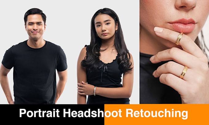 Gig Preview - Do portrait photo retouch and product image editing