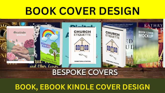 Gig Preview - Design and illustrate amazon kdp book cover design