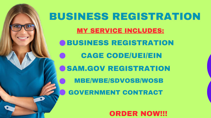 Gig Preview - Help with mbe certification 8a wosb wbe dbe sba cage code uei sam gov