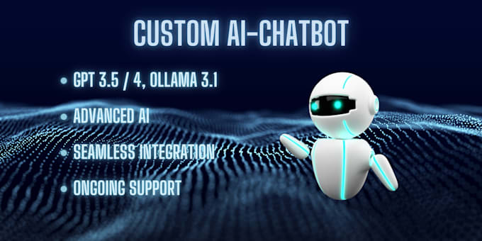 Gig Preview - Boost your business with custom ai integrated chatbots now