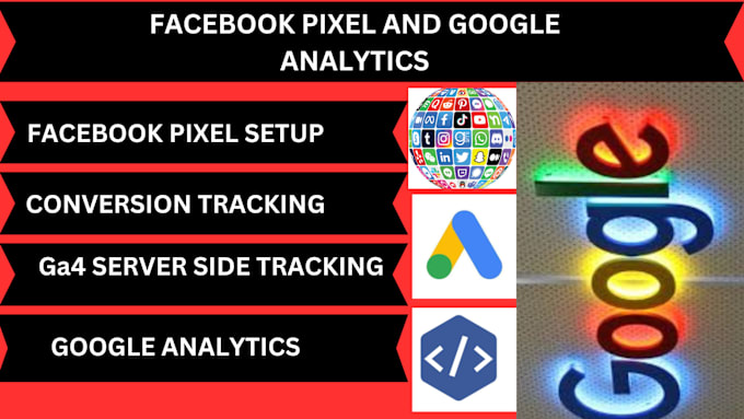 Gig Preview - Set up your facebook pixel and ga4 tag for optimized tracking