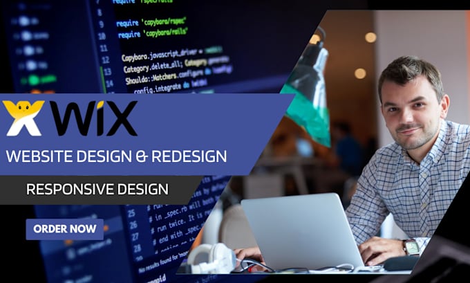 Gig Preview - Do wix website design wix redesign, wix website design wix website redesign