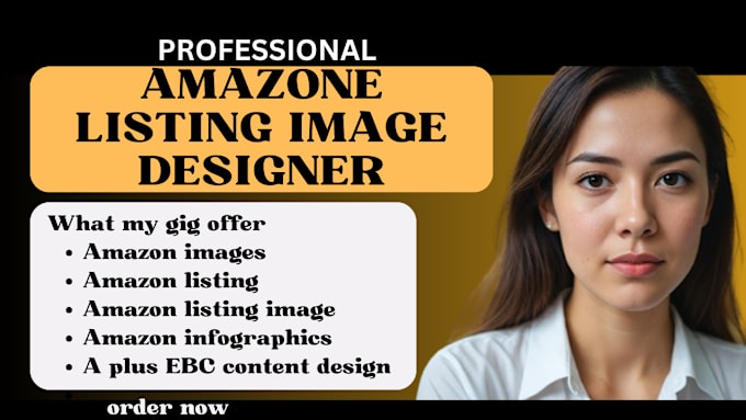 Gig Preview - Create amazon product listing images, a plus ebc content design