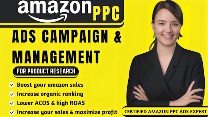 Gig Preview - Setup amazon ads campaign, amazon ppc ads campaign, amazon ppc ads optimization