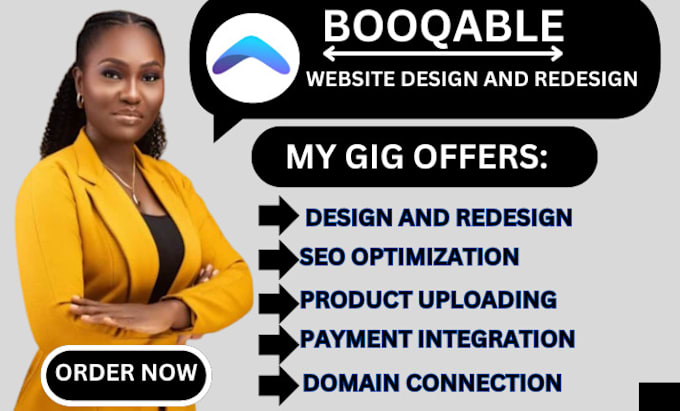 Gig Preview - Do  booqable website setup, booqable rental website design, online booking