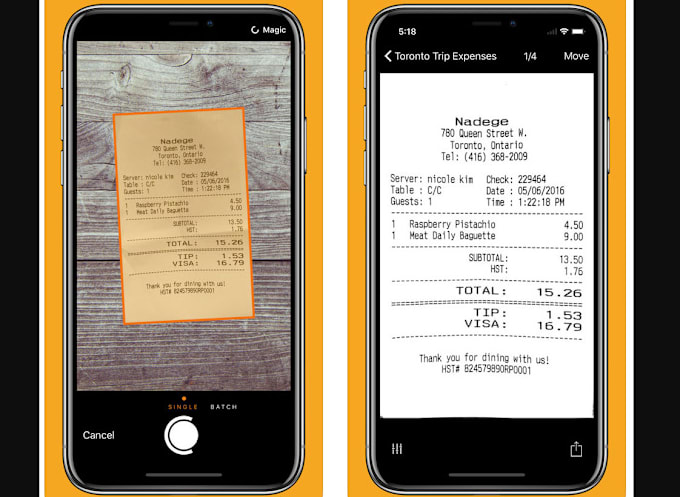 Gig Preview - Develop digital receipt app, bookkeeping app, receipt scanner app, invoice app