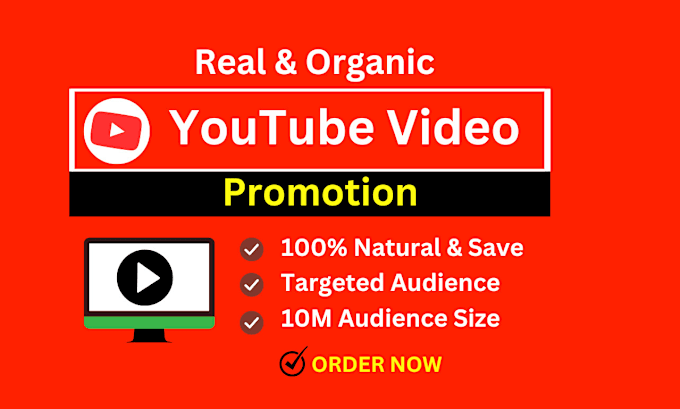 Bestseller - do organic youtube video promotion