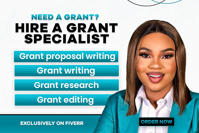 Gig Preview - Do grant research, write grant proposal, 501c3 grant proposal writing