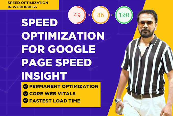 Gig Preview - Do wordpress speed optimization for google page speed insight