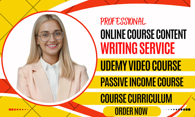 Gig Preview - Create online course content, course creation, self helf,kdp ebook course writer