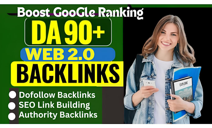 Gig Preview - Create manually 90 web 2 0 backlinks with high authority sites