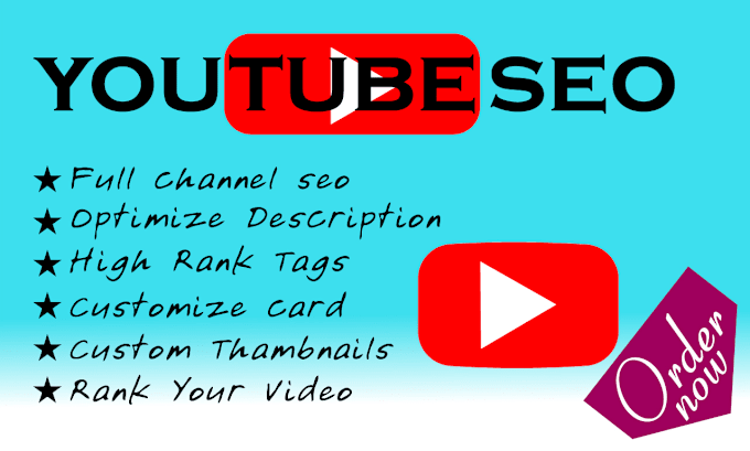 Gig Preview - Do the best youtube video SEO expert and rank on the top