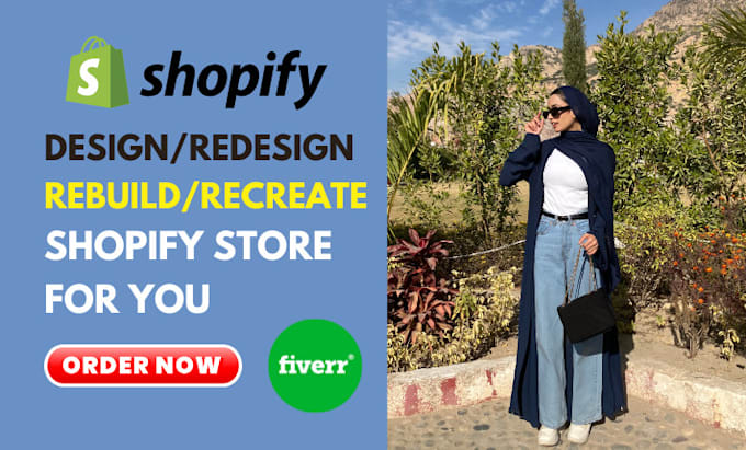 Gig Preview - Redesign shopify store shopify website for you