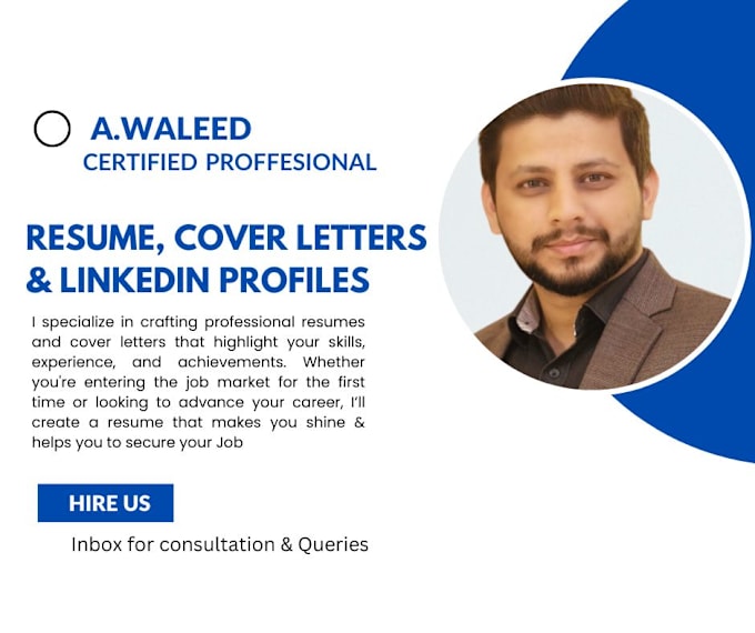 Gig Preview - Provide professional resume writing, cover letter service