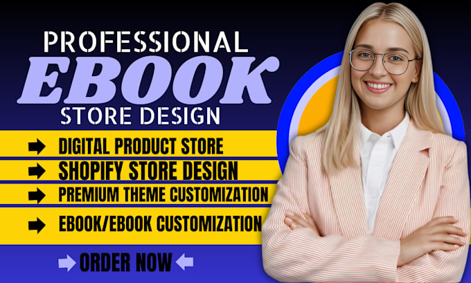 Gig Preview - Be kdp ebook writer, shopify product store, ebook affiliate website,ebook writer