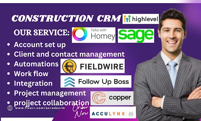 Gig Preview - Do procore contractor foreman buildertrend jobnimbus coconstruct fieldwire crm