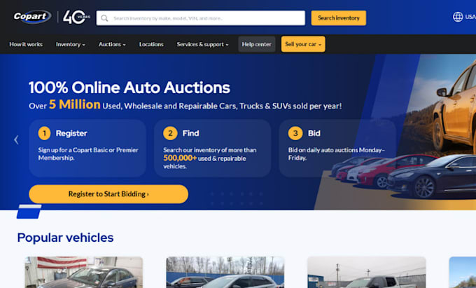 Gig Preview - Create multivendor auction website with bidding features