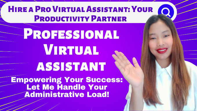 Gig Preview - Be your virtual assistant