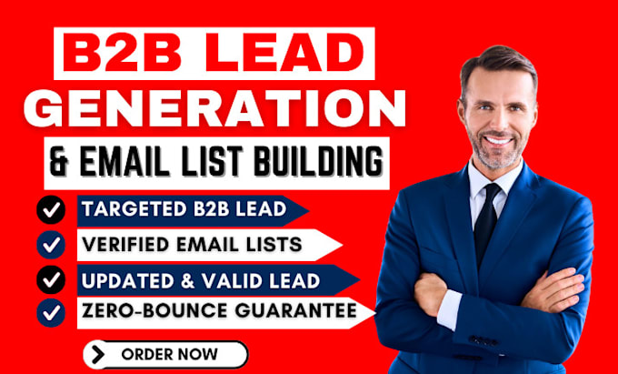 Gig Preview - Provide germany, usa, uk, italy, canada, france b2b lead and email lead lists