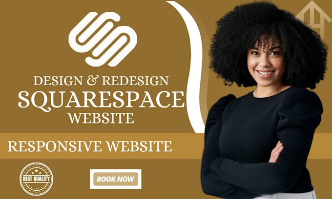 Gig Preview - Do squarespace website desing, squarespace website redesign