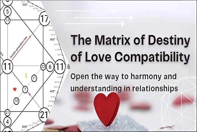 Gig Preview - Analyze your matrix of destiny of love compatibility