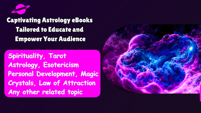 Gig Preview - Be your SEO copywriter, astrology, tarot and spirituality writer