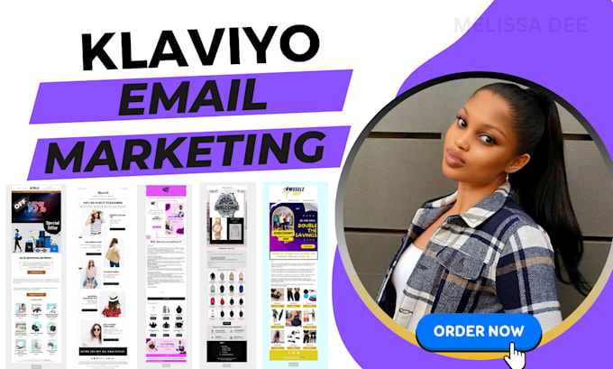 Gig Preview - Klaviyo email marketing flows for shopify and campaign marketing