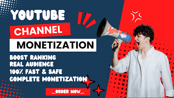 Gig Preview - Do complete youtube channel monetization promotion, yt video promotion