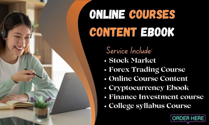 Gig Preview - Ghostwrite crypto currency online course, finance digital investment ebook