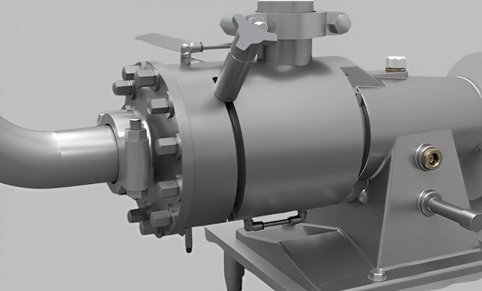 Gig Preview - Make 3d industrial product animation video reverse engineering mechanical design