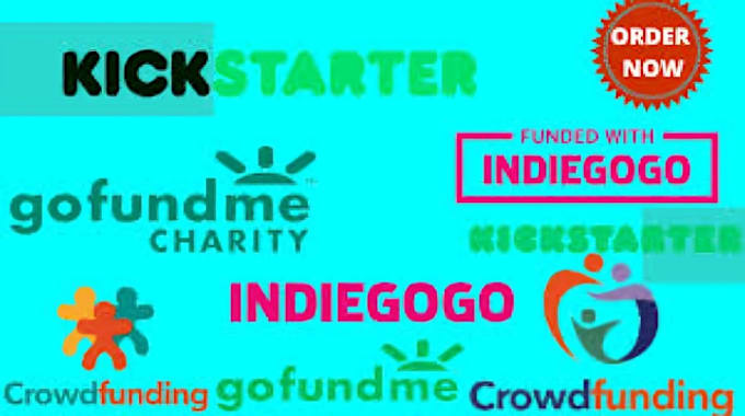 Bestseller - do crowdfunding campaign creation promotion on kickstarter gofundme indiegogo