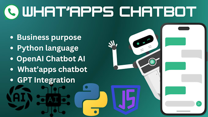 Gig Preview - Make a whatsapp chatbot to boost your business growth using maychat and uchat