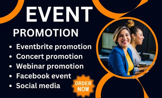 Bestseller - do event promotion, eventbrite promotion setup expert, maximize your event