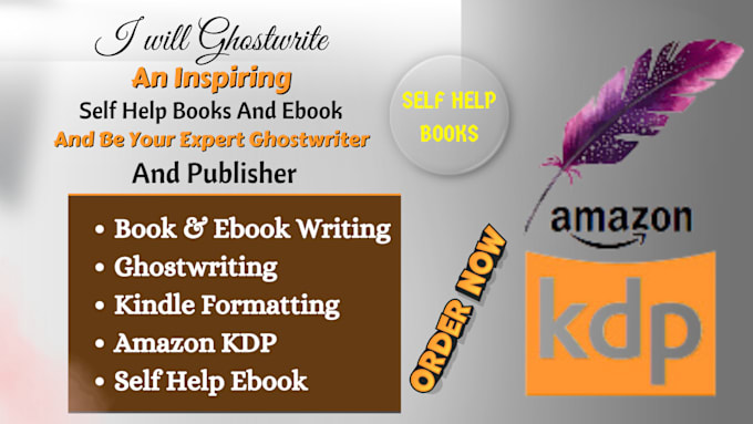 Gig Preview - Be your self help writer, motivational writer, nonfiction writer, ghostwriter