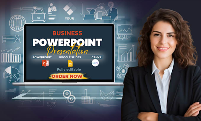 Gig Preview - Create a professional business powerpoint presentation