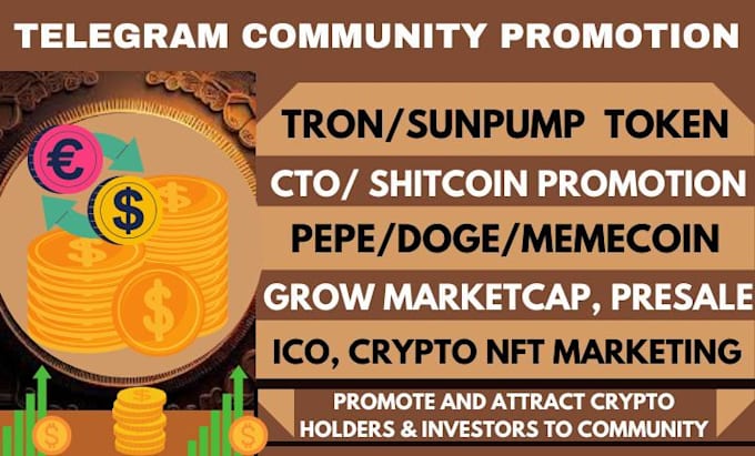 Bestseller - do crypto project, sol meme coin, ico marketing, telegram x twitter promotion