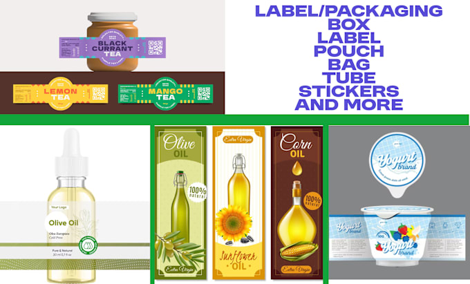 Bestseller - design product packaging, supplement  label, box and tube