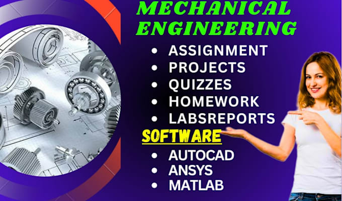 Gig Preview - Do mechanical and civil engineering assignments, problems and projects