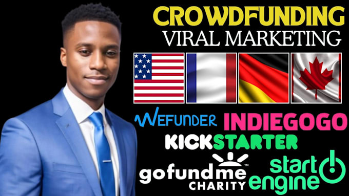 Bestseller - promote and advertise your kickstarter or gofundme crowdfunding campaign site