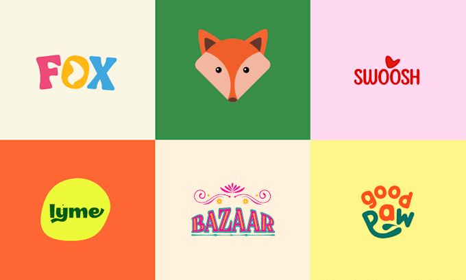 Gig Preview - Create unique and vibrant logo with customised font